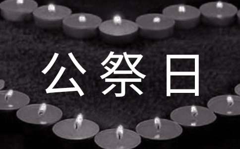 大学生国家公祭日活动的通讯稿范文