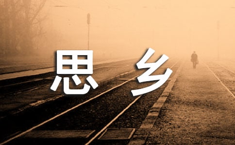 以思乡为话题的作文5篇